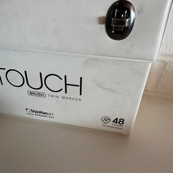 Shinhan Touch Twin Brush Markers - Assorted, Set of 48 - Picture 5 of 12